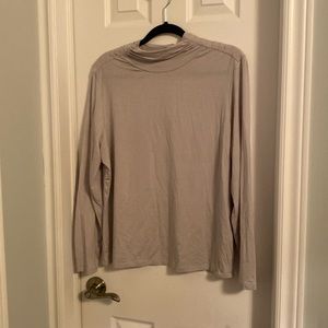 Grey Mock Turtleneck
